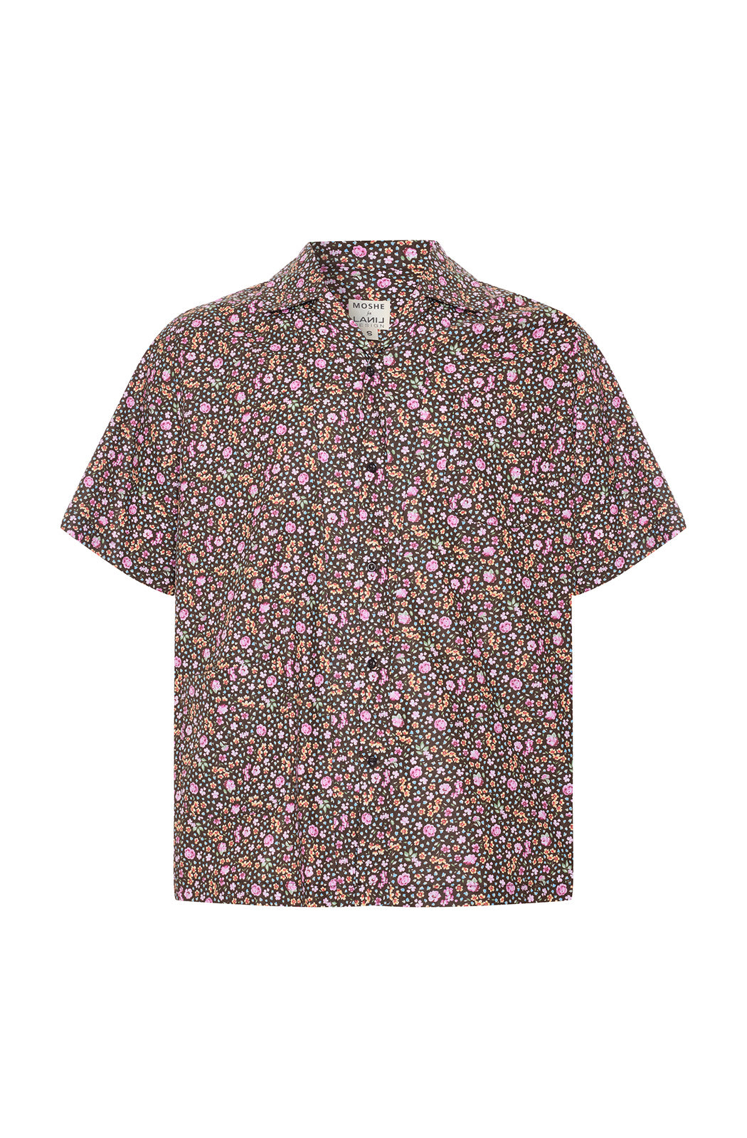 MOSHE X LANIL DESIGN - Cotton Shirt with Floral Pattern