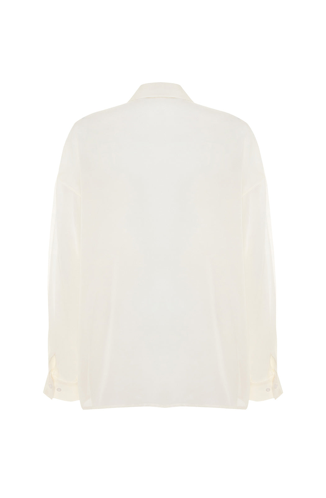 BLOOMSBURY - White Silk Shirt