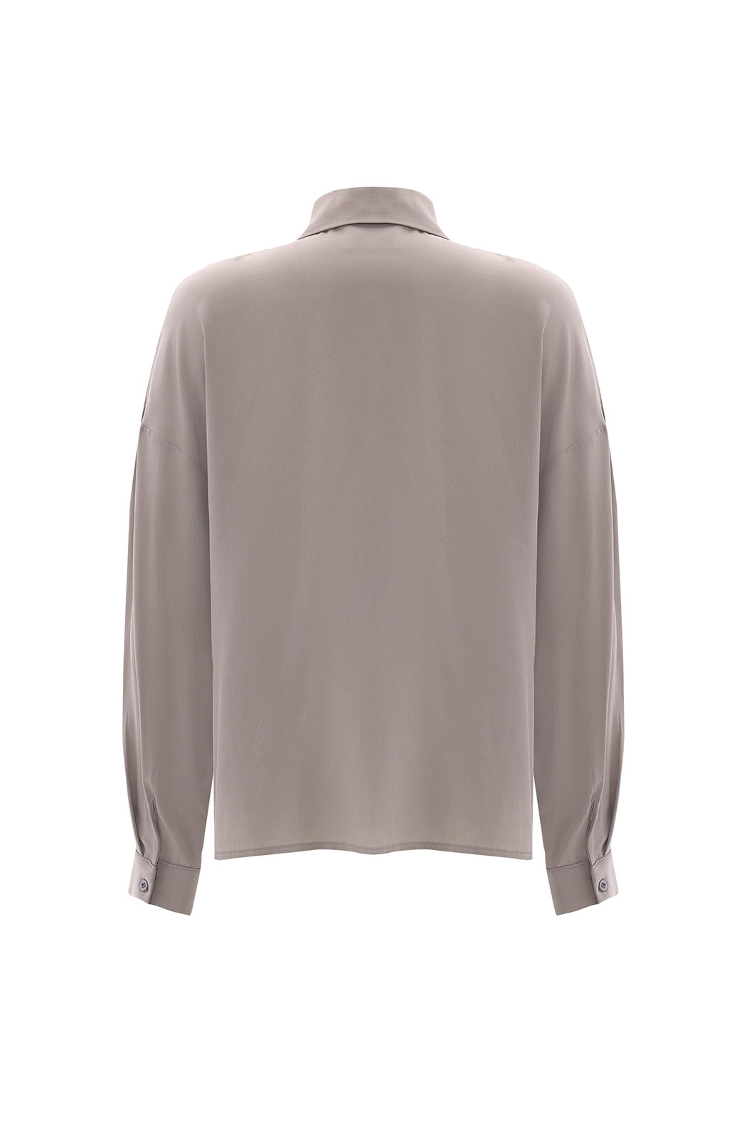 BLOOMSBURY - Grey Silk Shirt