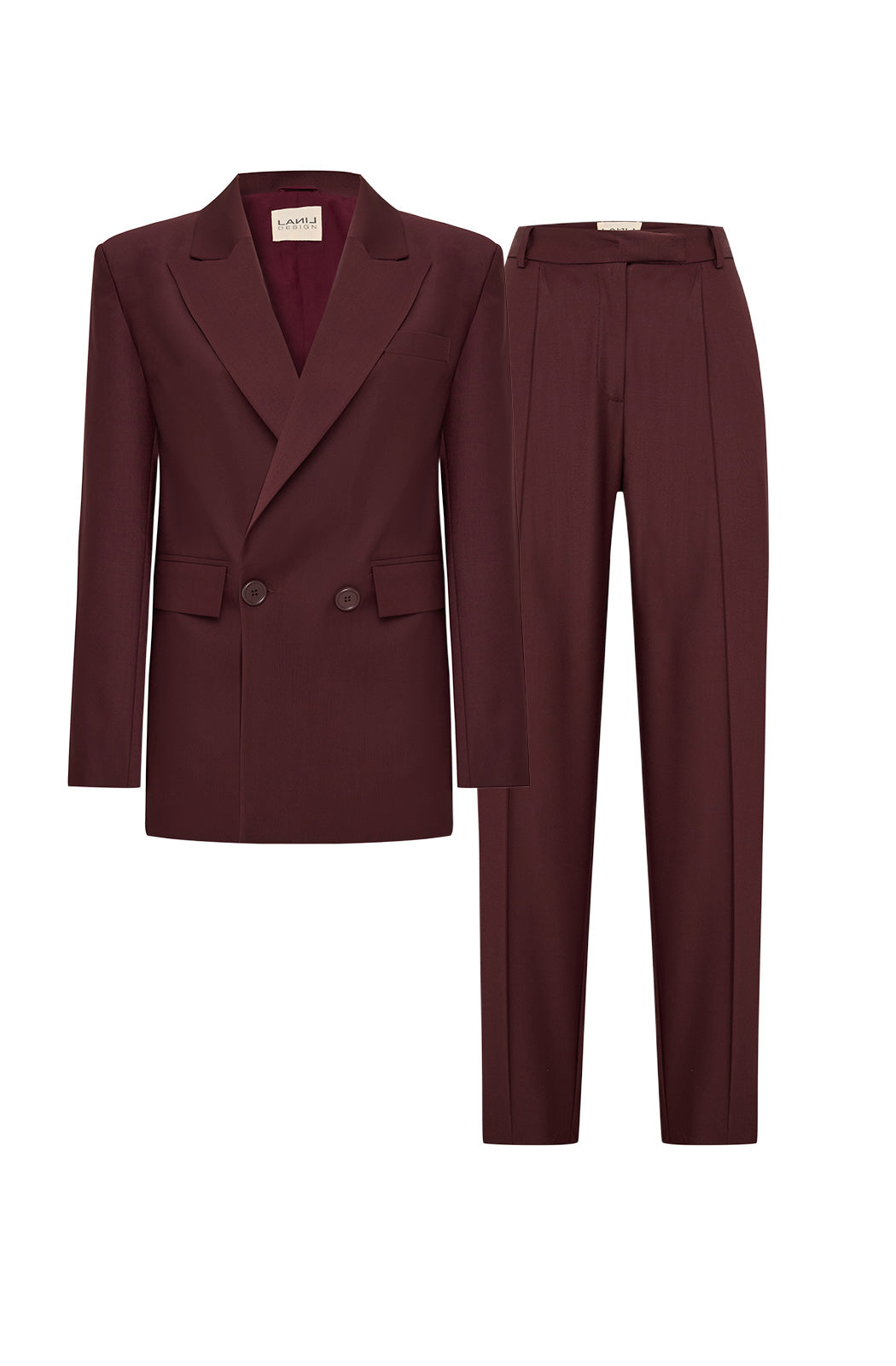 CHELSEA - Burgundy Jacket and Trousers