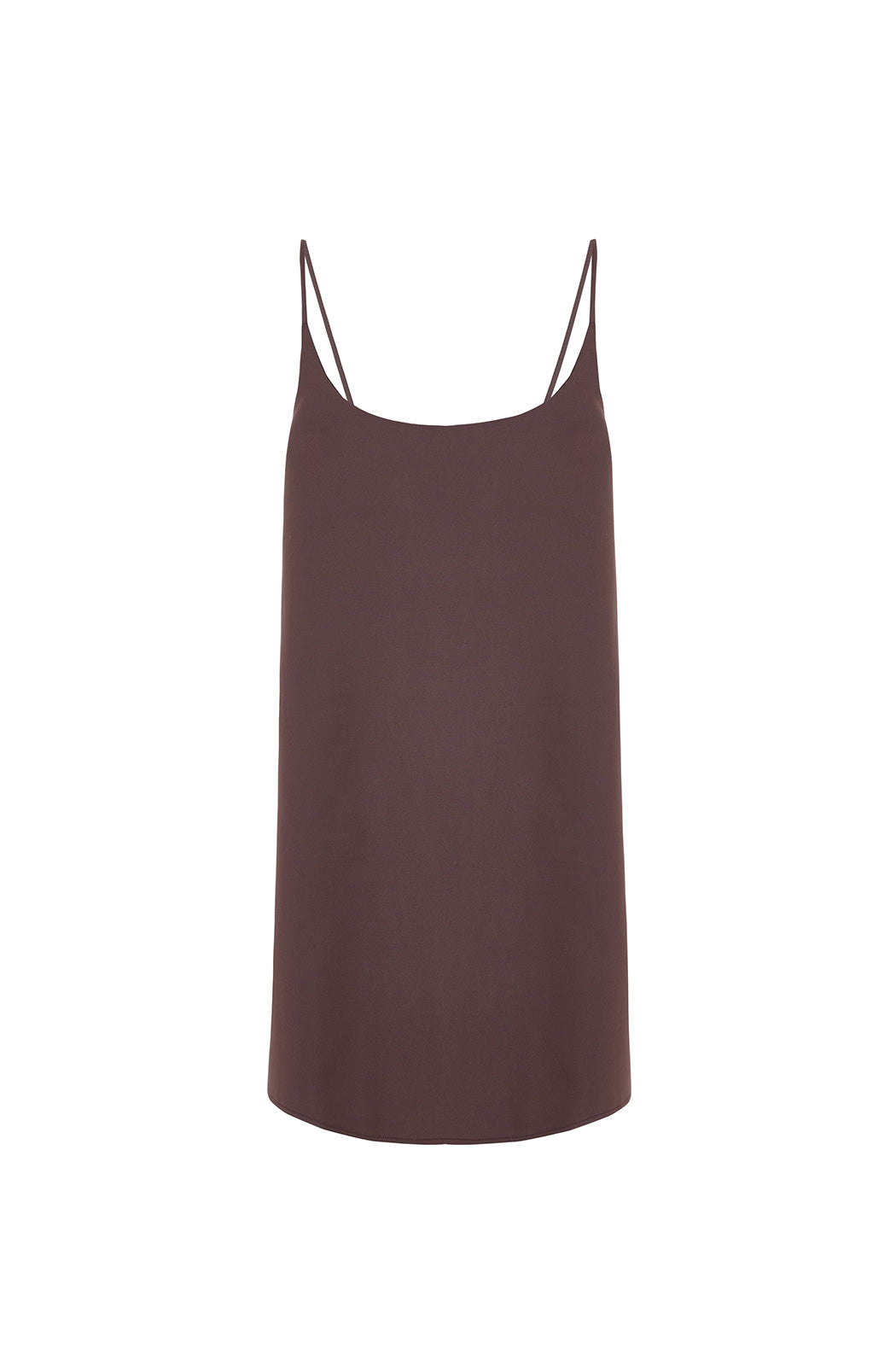 STRAPPY Mini Dress - Brown