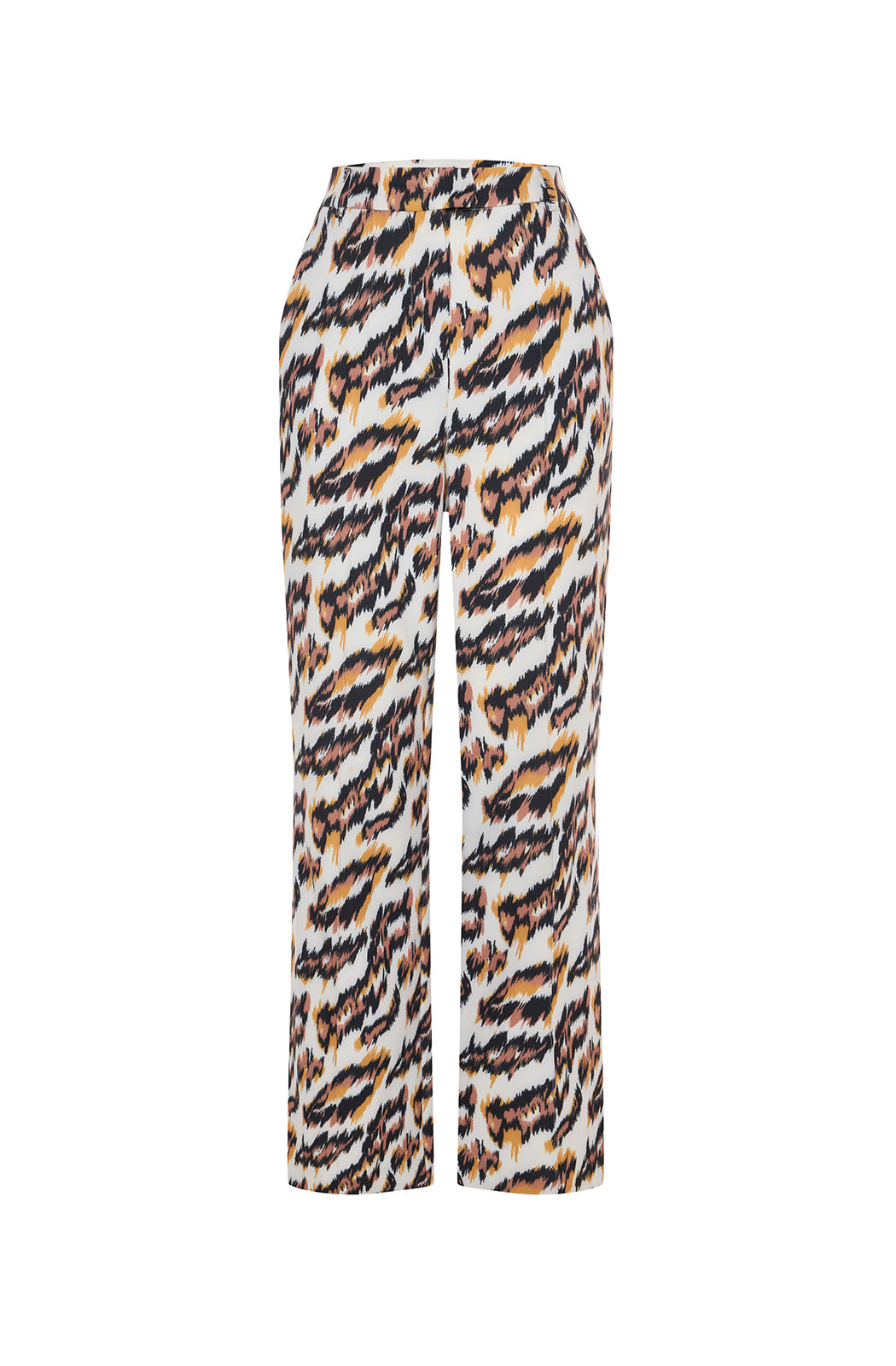 SOLIS - Orange Digital Print Pant
