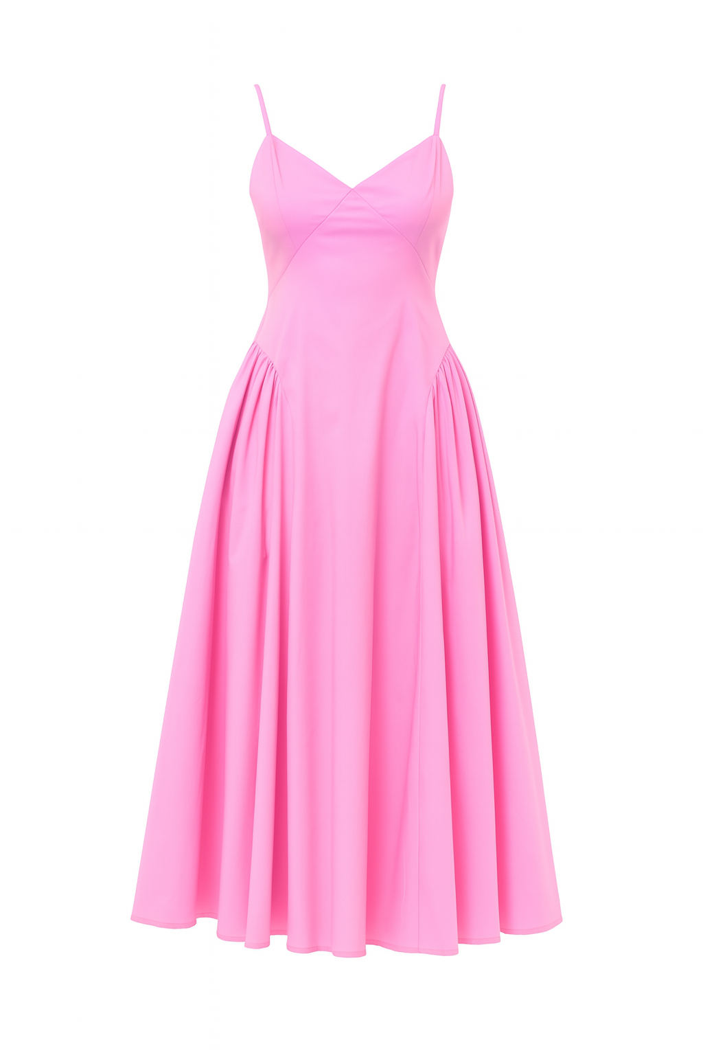 VELORIA - Poplin Charm Pink Dress