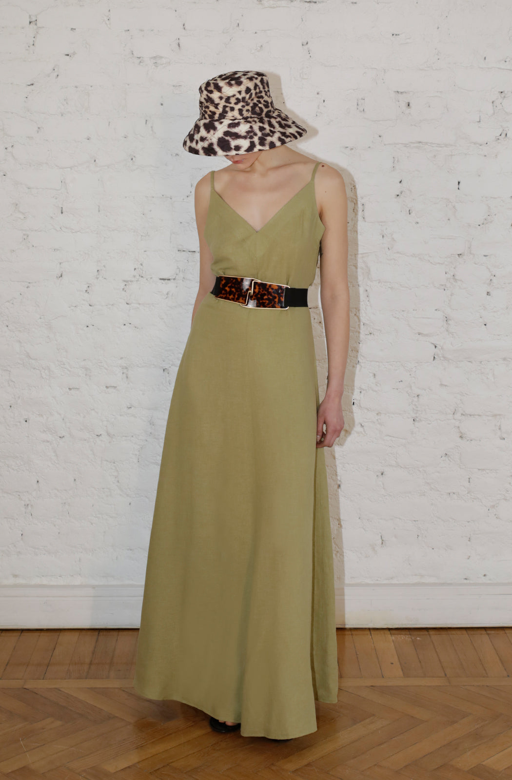 NOCTURNE Dress - Khaki