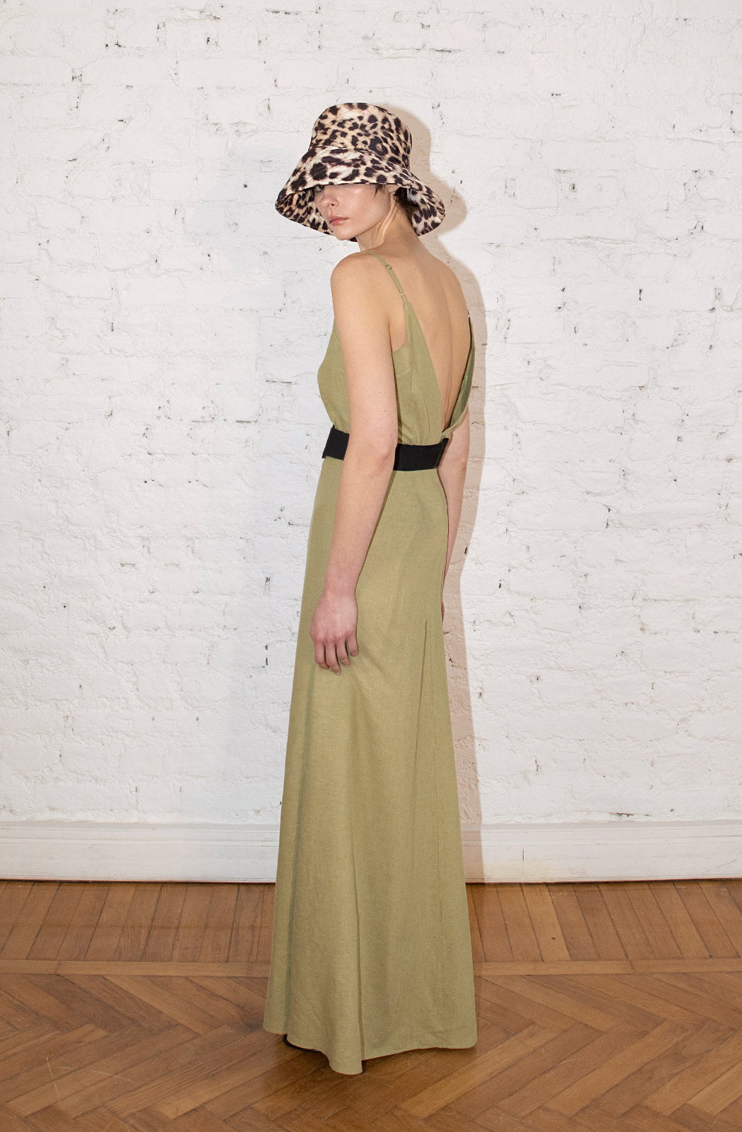 NOCTURNE Dress - Khaki