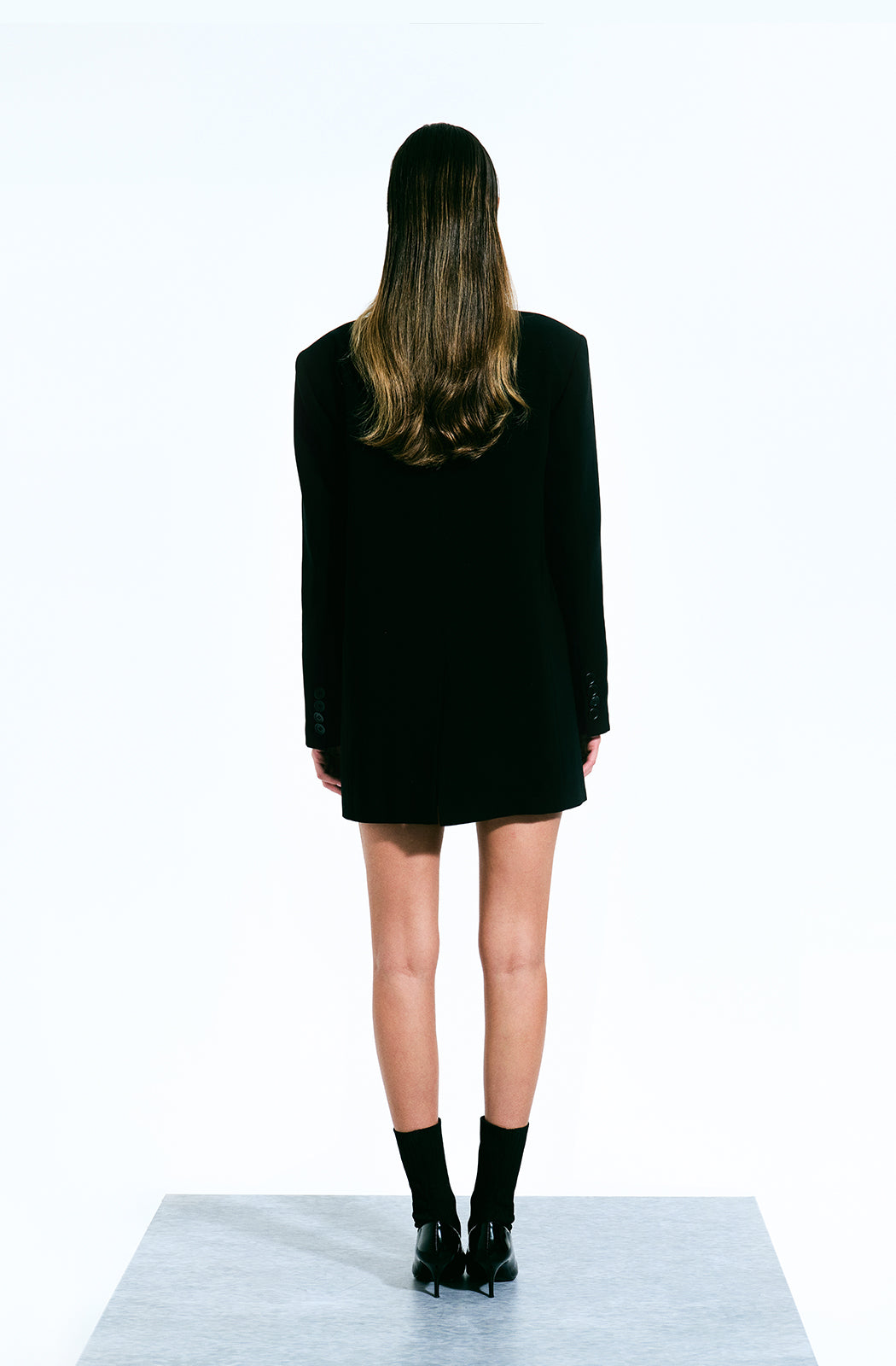 PICCADILLY - Black Jacket and Mini Skirt